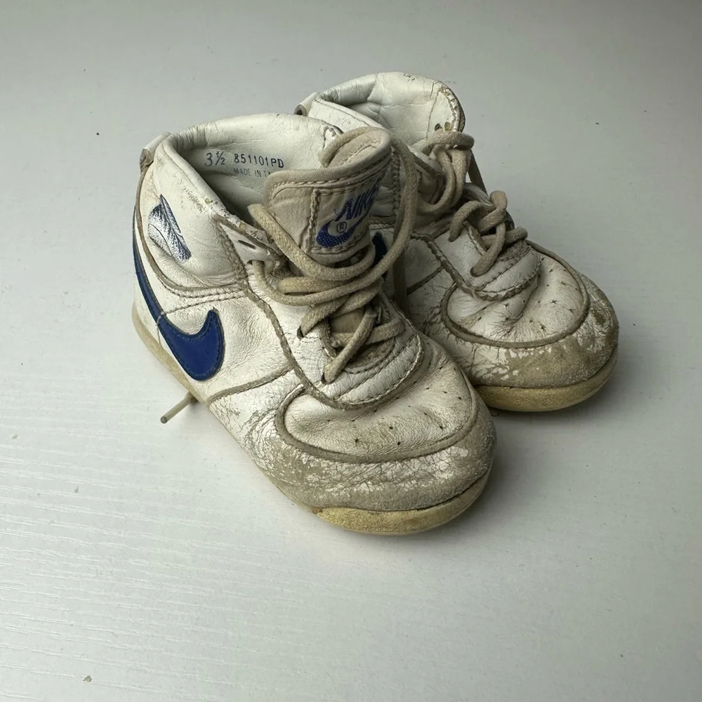 Vintage 1985 Original NIKE Baby Air Jordan 1 Infant Size 3.5